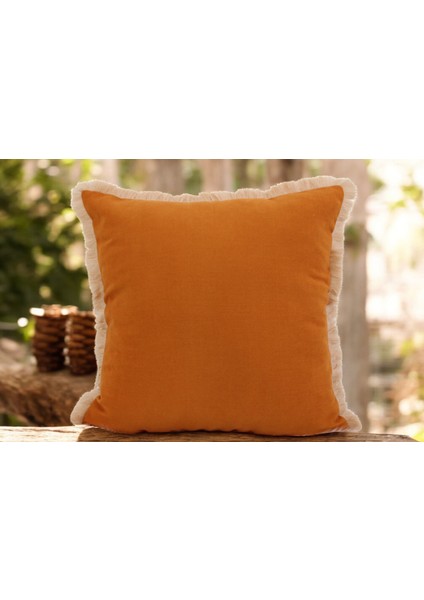 Mofhomecollection Saçaklı Kırlent Kılıfı