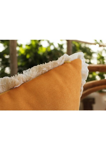 Mofhomecollection Saçaklı Kırlent Kılıfı fırsatları