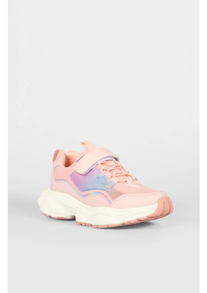 Teide Kız Çocuk Pudra Filet Phylon Spor Ayakkabı