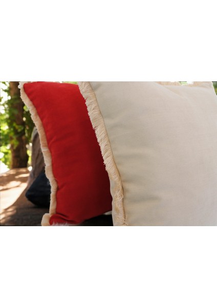 Mofhomecollection Saçaklı Kırlent Kılıfı modelleri