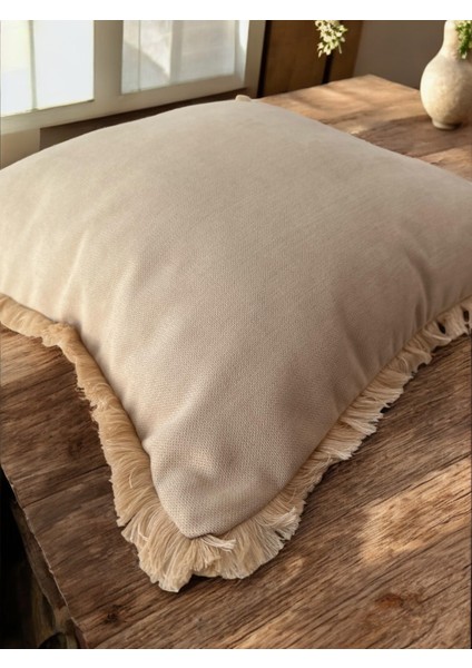 Mofhomecollection Saçaklı Kırlent Kılıfı fırsatları