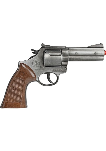 12 Li Kapsül Tabancası Vıp Kalite Revolver Gun Metal Kapsül Tabancası Oyuncak Tabanca Kılıflı Model