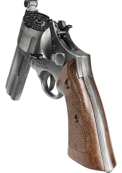 12 Li Kapsül Tabancası Vıp Kalite Revolver Gun Metal Kapsül Tabancası Oyuncak Tabanca Kılıflı Model