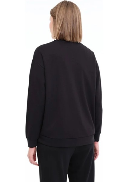 Wl Gaıl 16BT230 5fx Siyah Kadın Sweatshirt 101941142