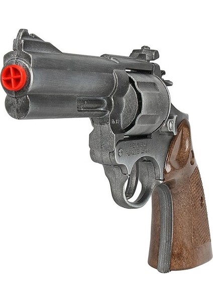 12 Li Kapsül Tabancası Vıp Kalite Revolver Gun Metal Kapsül Tabancası Oyuncak Tabanca Kılıflı Model