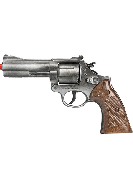 12 Li Kapsül Tabancası Vıp Kalite Revolver Gun Metal Kapsül Tabancası Oyuncak Tabanca Kılıflı Model