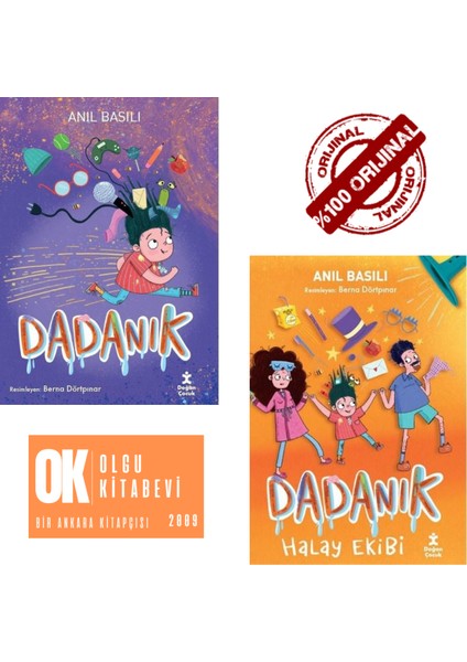 Dadanık - Dadanık Halay Ekibi / 2 Kitap Set - Anıl Basılı / Olgu Kitabevi