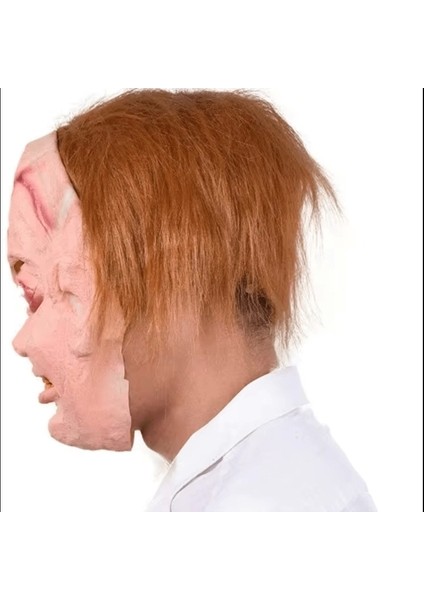 Chucky Saçlı Lateks Maske