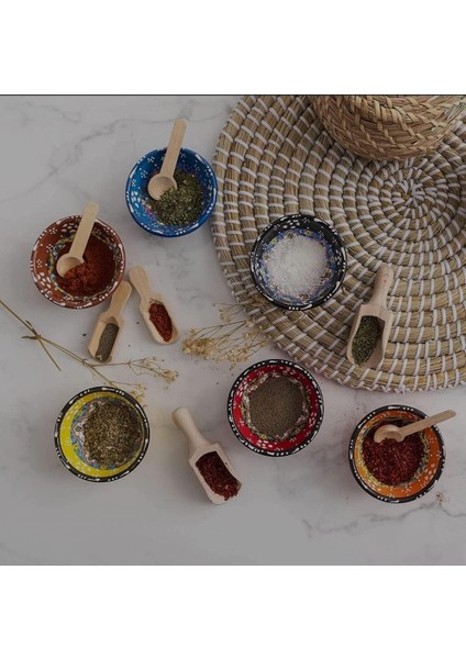 6'lı Reçellik, Sosluk, Çerezlik Kase Seti - Seramik Kase Takımı - Özel Kutusunda modelleri