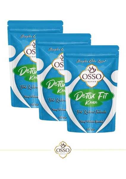 Detox Fit Kahvesi 3 x 100 gr