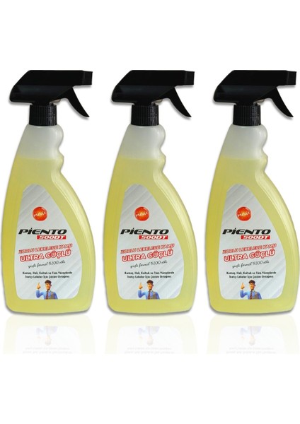 500DT Çok Amaçlı Temizlik Sıvısı 750ML (3 Adettir.)