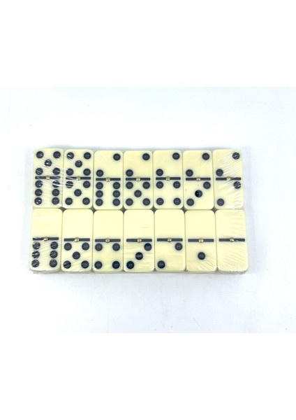 Mavi Çantalı Domino 28 Taşlı Set