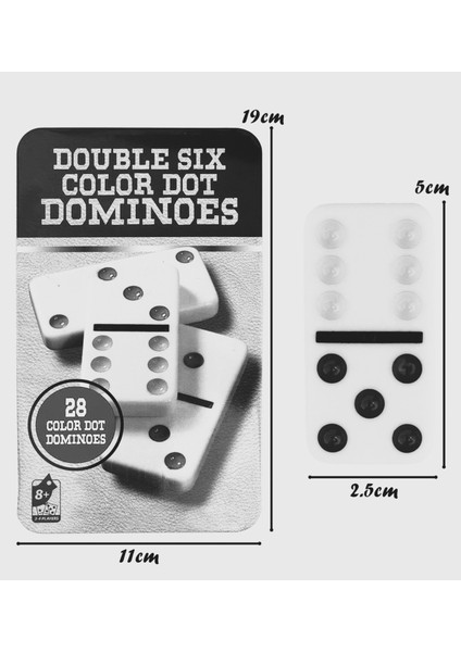 Metal Kutulu Domino 28 Parça Set indirimleri