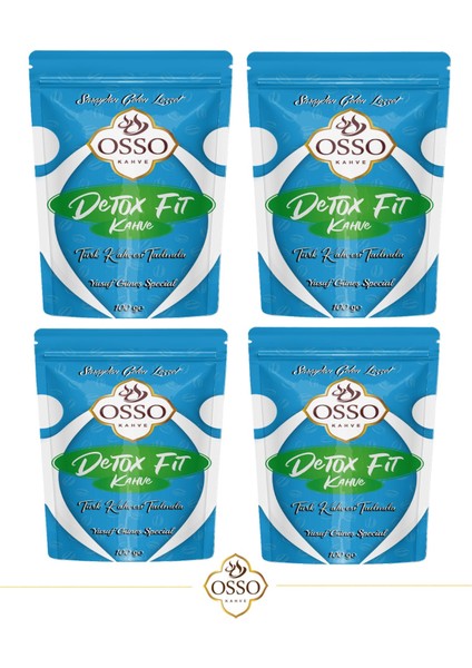Detox Fit Kahvesi 4 x 100 gr