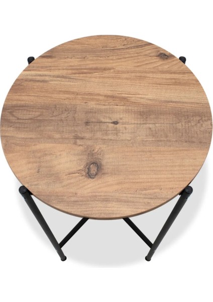 Yuvarlak Yan Sehpa-Orta Sehpa-Zigon Sehpa 60 x 60 x 60 modelleri