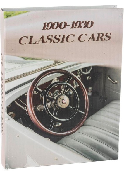 Classic Cars 1900 Kitap Kutu 28X22X4CM