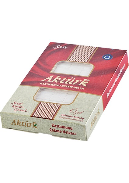 Kastamonu Çekme Helva Sade 250 gr x 2 Adet