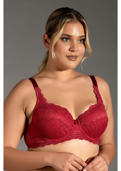Kadın Desteksiz Balenli Bordo Sütyen C2T4N0O843 fiyatları