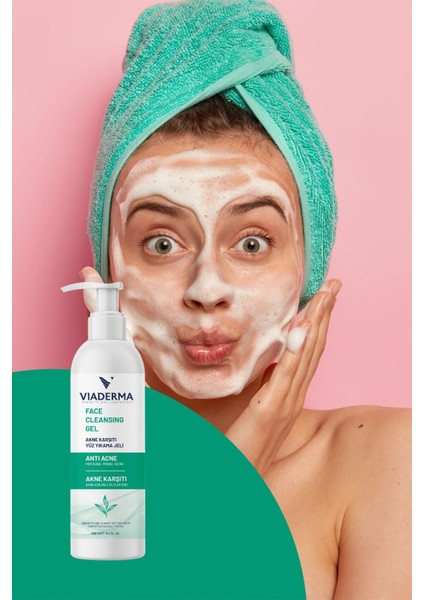 Yüz Yıkama Jeli 200 ml - Peeling Salisilik Asit Yağ Dengesini Eşitler Karma