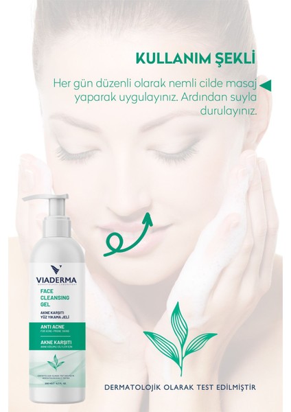 Yüz Yıkama Jeli 200 ml - Peeling Salisilik Asit Yağ Dengesini Eşitler Karma