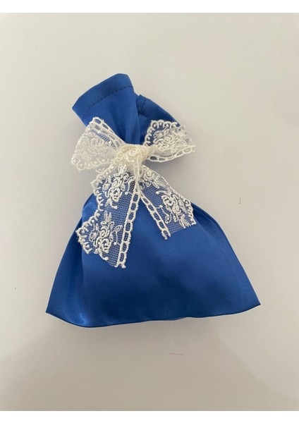 Hediyelik Dantel Kurdeleli Lavanta Kesesi 9/12 cm 5 Adet