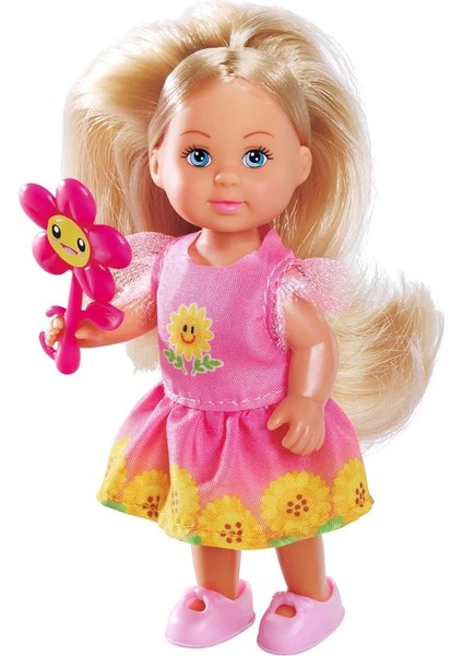 Evi Love Flowers - Çiçekli Oyuncak Model Bebek 15 cm - 1 Adet