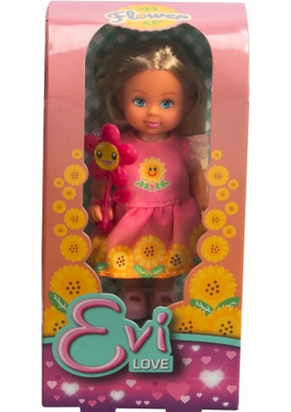 Evi Love Flowers - Çiçekli Oyuncak Model Bebek 15 cm - 1 Adet