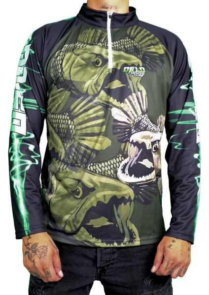 Performans Balıkçı T-Shirt Green Bear