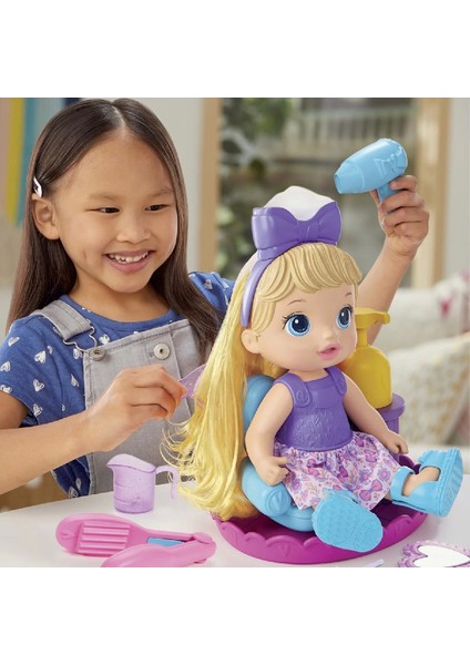 Baby Alive Köpüklü Saç Tasarımı Eğlencesi F5112