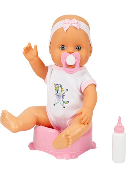 Boubou Altını Islatan Sesli Bebek Seti 30 Cm.