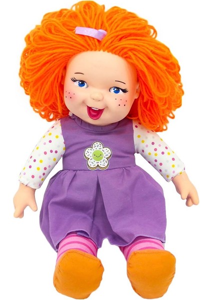 Rengarenk Sevimli Bez Bebek 40 cm - 1 Adet