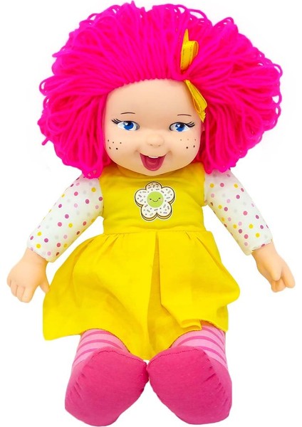 Rengarenk Sevimli Bez Bebek 40 cm - 1 Adet