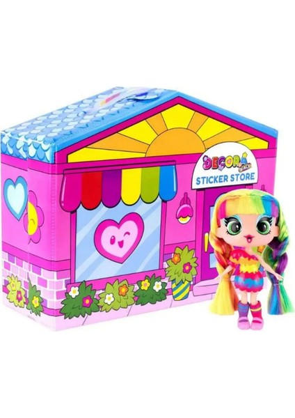 Decora Girlz Büyük Moda Bebek ve Oyun Seti 15 cm