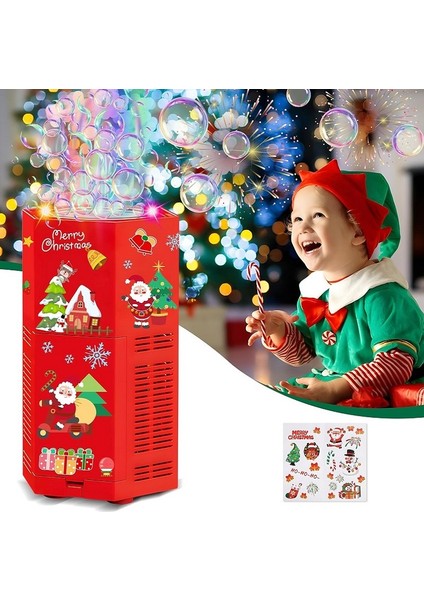 Vıp Fire Works Bunnle Machine Sesli LED Işıklı Baloncuk Makinesi Işıklı Otomatik Baloncuk Makinesi