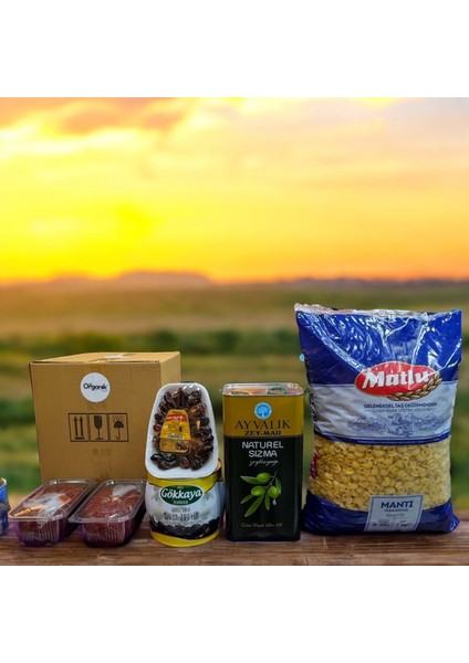 Ramazan Gıda Kolisi - Organik Vadi Özel Iftar ve Sahur Paketi
