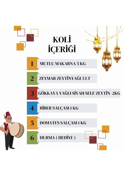 Ramazan Gıda Kolisi - Organik Vadi Özel Iftar ve Sahur Paketi modelleri