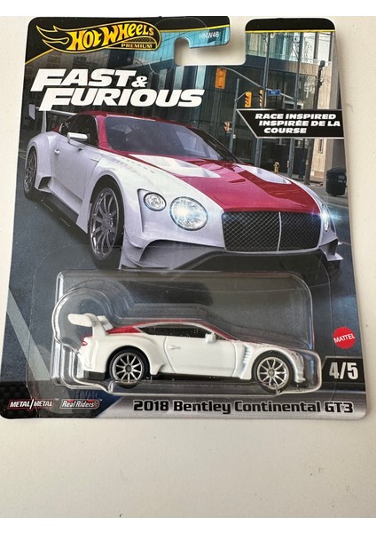 2018 Bentley Gt3 HNW46 Fast And Furious