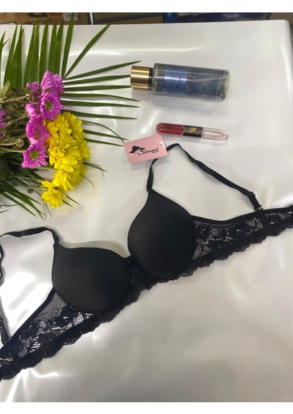 Iç Giyim Şık Kaliteli Dolgulu Sütyen S-160 Siyah fiyatları