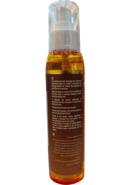 Saç Bakım Serumu Argan & Keratinli ve Biotinli Herbal Hair Care Oil modelleri