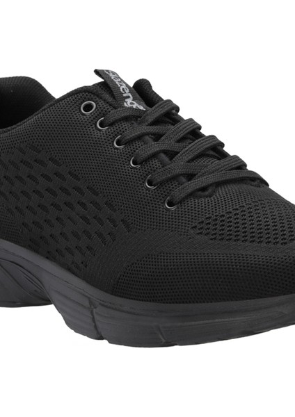 LEVER I Büyük Beden Erkek Sneaker Koşu & Yürüyüş Ayakkabısı Siyah / Siyah