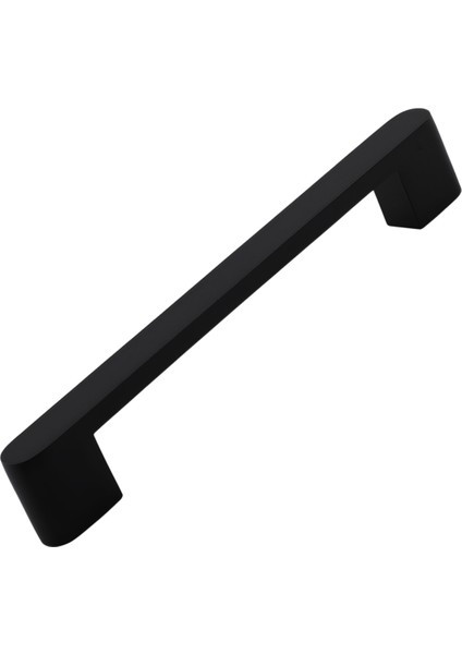 Uhud Kulp 128 mm Siyah Metal Mutfak Mobilya Çekmece Mutfak Dolap Dolabı Kulpları Kapak Kulbu 12.8 cm fırsatları