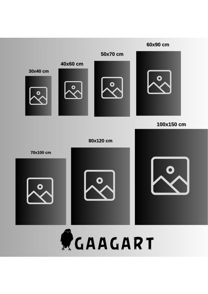 Tekli Yatay Kanvas Duvar Tablosu Sanatsal Koşan Aslan fırsatları