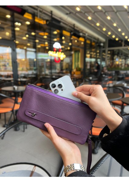 2225 Viento Hakiki Deri Unisex El Çantası