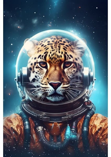 Mdf Uv Baskı Astronot Kaplan Tablo