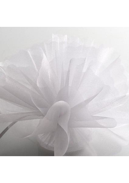 27 METRE x 70 cm Beyaz Süsleme Tülü Beyaz Tül Araba Çiçek Düğün Dekor Tül White Decoratıon Tulle