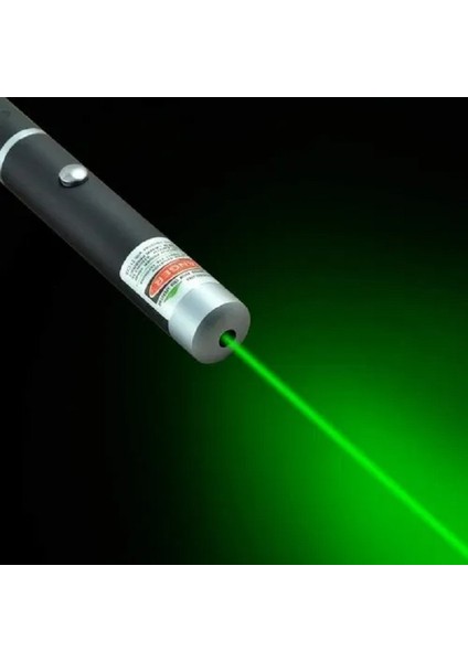 Vıp 100 Mw Green Laser Poınter 100 Mw Yeşil Lazer 4 Başlıklı Kutulu Yeşil Lazer Kamp Dağcı Işıkları