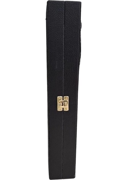 5'li Tesbih Kutusu (Ahşap Kasa) Siyah Deri 18X35 cm fırsatları