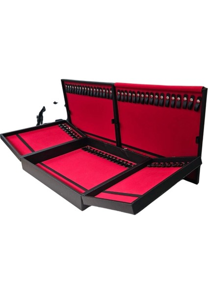 67'li Tesbih (Ahşap Kasa) Siyah Deri Kuluplu Çanta 35X38 cm fırsatları