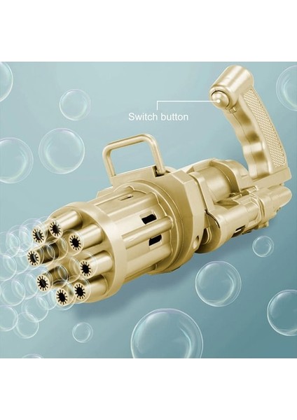 Gold Çoklu Köpük Atan Köpük Tabancası Bubbles Gun Baloncuk Tabancası Pilli Köpük Makinası Gold Gun fiyatları