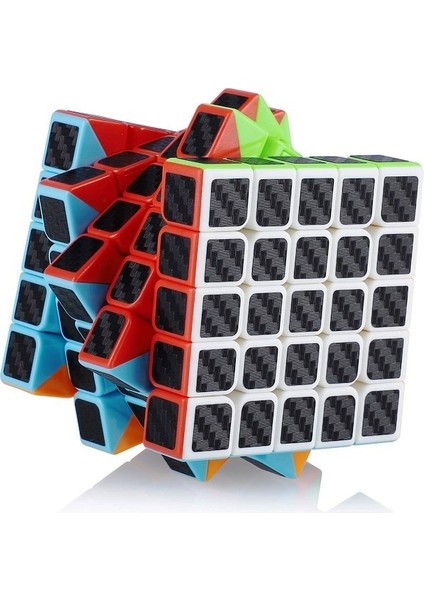 1 Pcs 5x5 Qy Speed Cube 5x5 Corbon Fiber Cube 1ADET Vıp 5x5 Zeka Küpü 5x5 Hız Küpü 5x5 Rubiks Cube